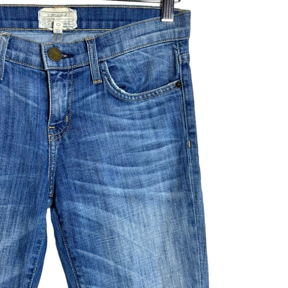 Current/Elliott The Stiletto High Rise Skinny Leg Medium Blue Jeans Denim 26 - Picture 7 of 16